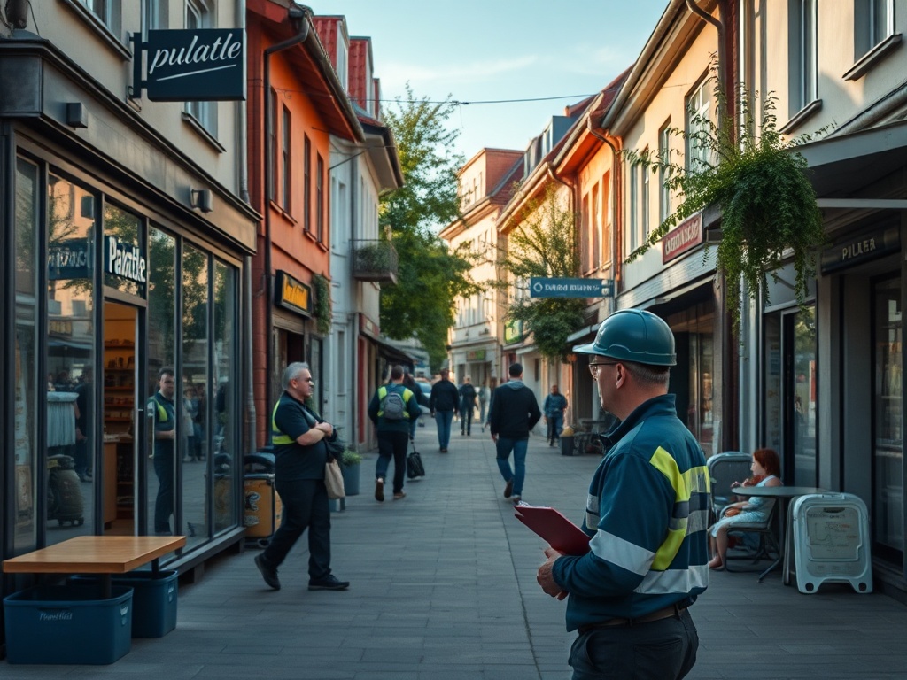 Widok budynków Instytutu Uprawy, Nawożenia i Gleboznawstwa w Puławach — jedno z miejsc, gdzie dostępne są nowe wakaty i oferty pracy