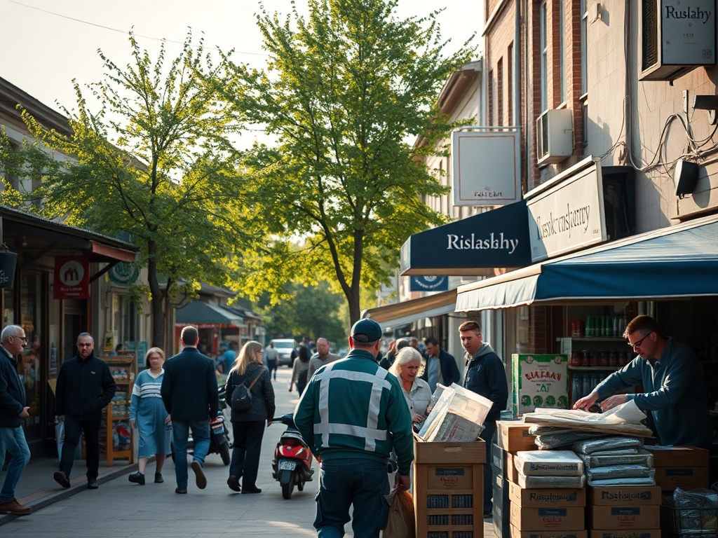 Grafika symbolizująca dotacje na sport w Puławach, z logo miasta.