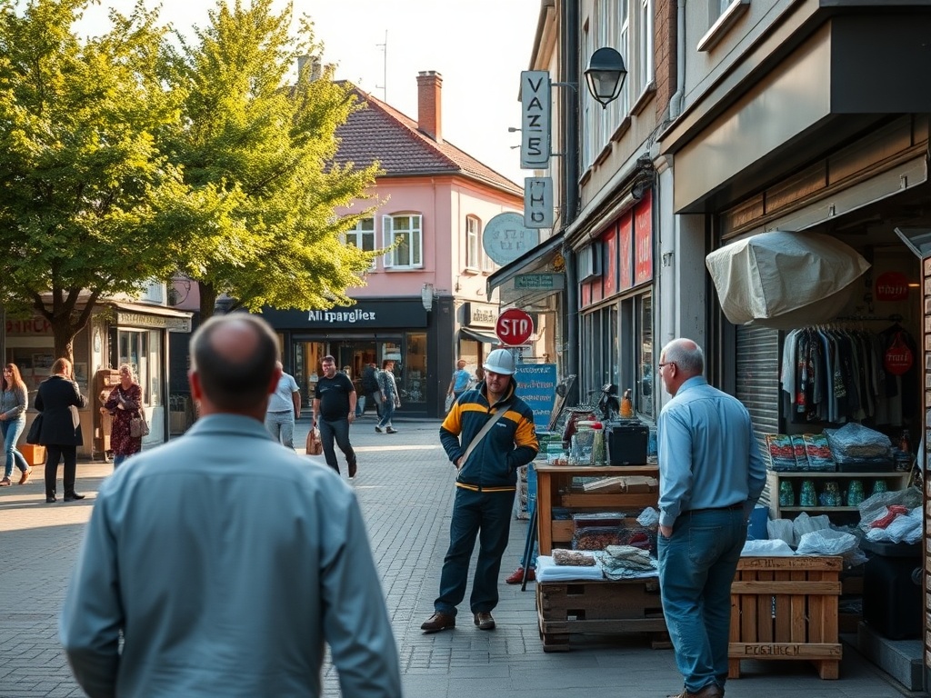 Uczestnicy na Puławskich Targach Pracy rozmawiają z przedstawicielami firm, szukając nowych możliwości kariery.